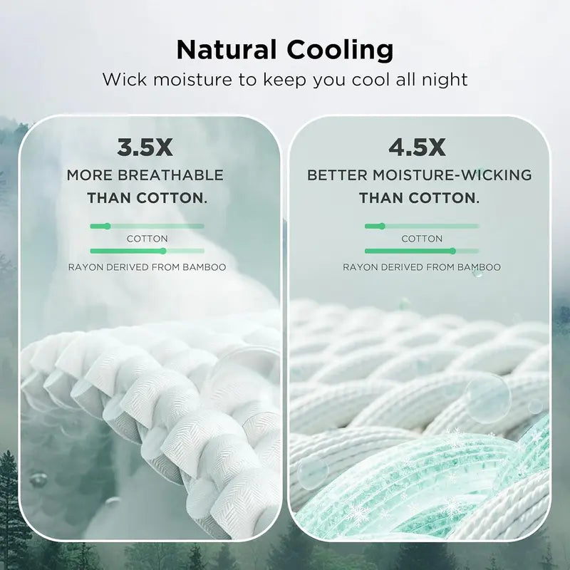 Cooling Bamboo Waffle Blanket