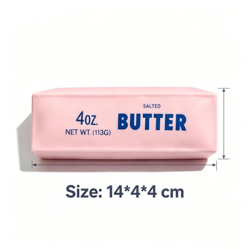 Crunchy Sound Butter Bar Squishy Toy