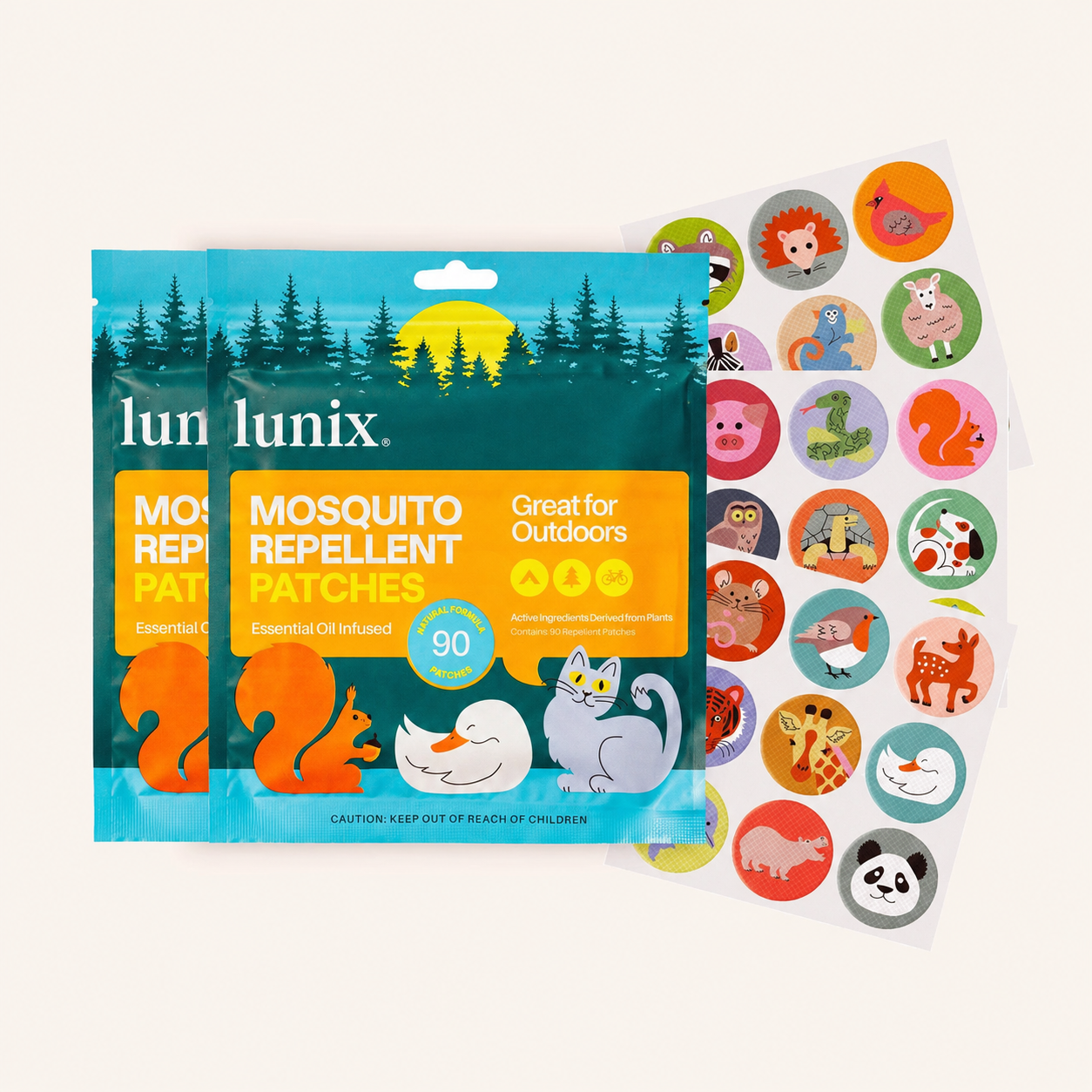 PatchPals™ Mosquito Repellent Patches