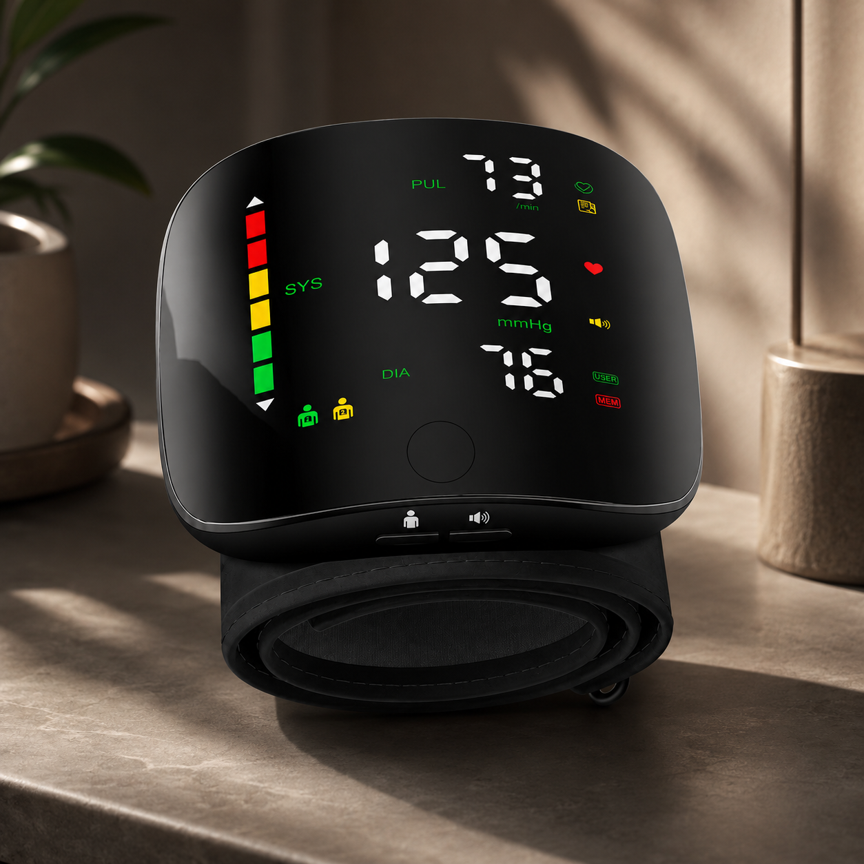 Lunix BloodPressure Wrist Monitor